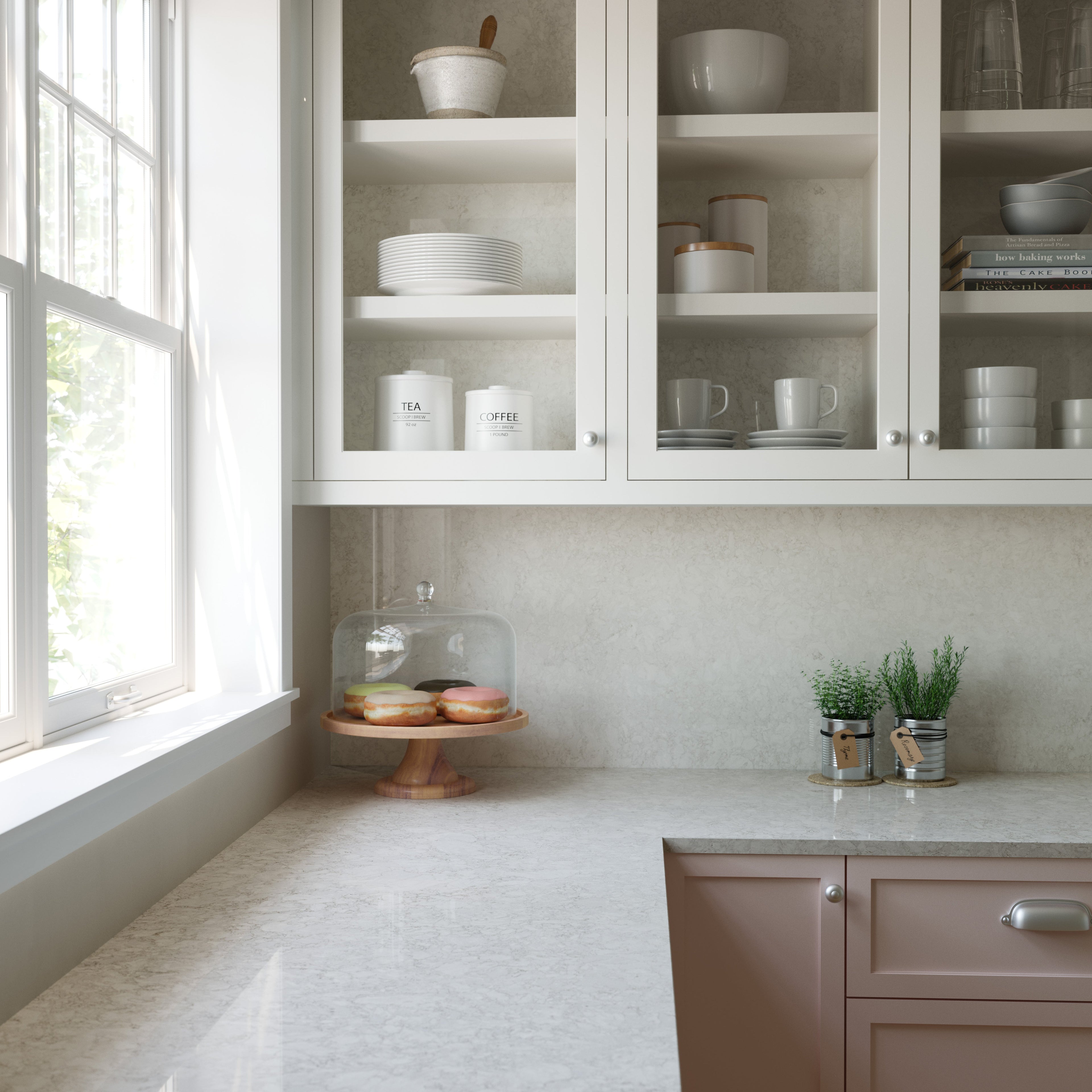 Seacourt™ Quartz Sample by Cambria available at Aqua Kitchen