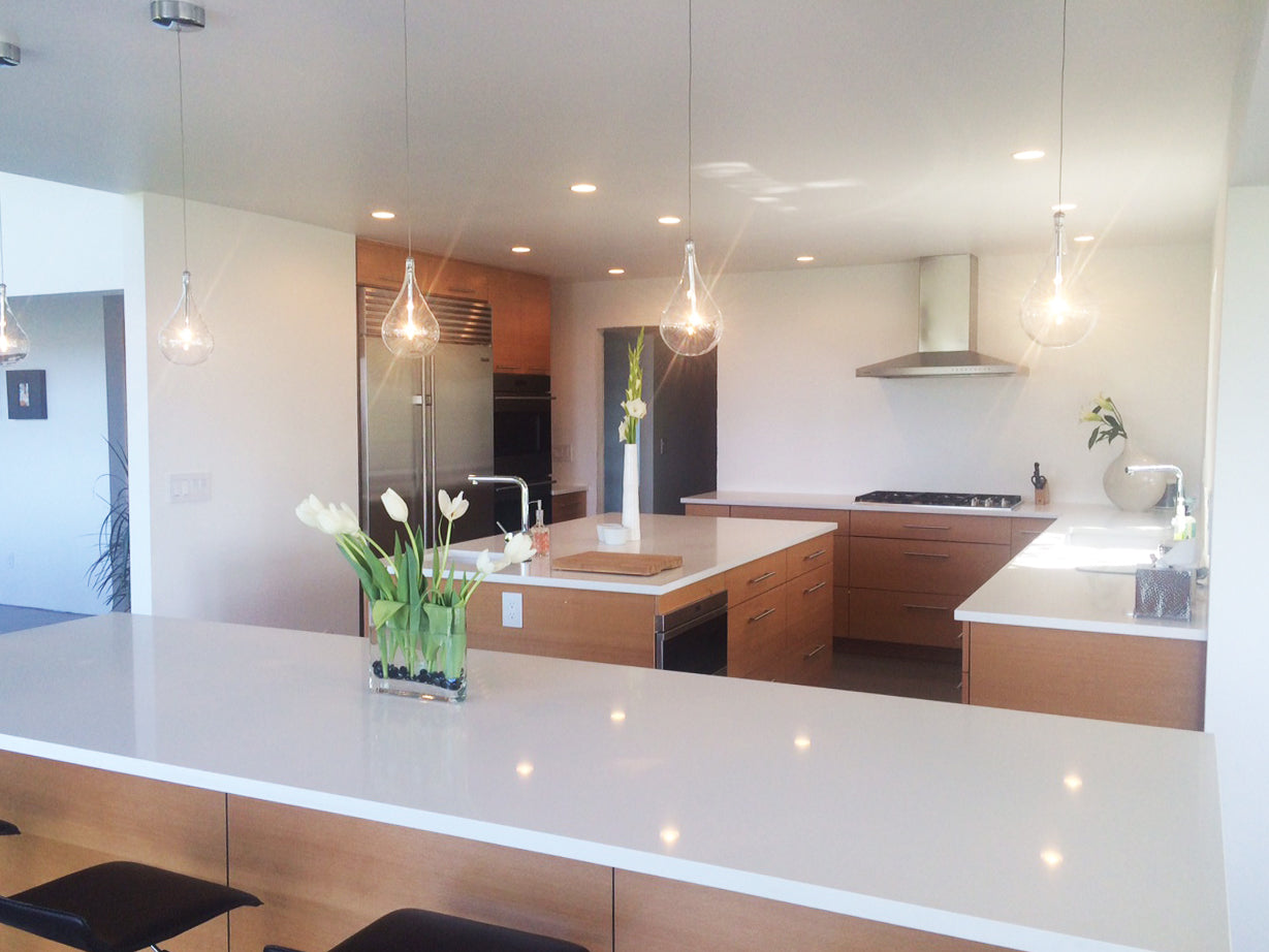 Seashell by Pental Quartz available at Aqua Kitchen