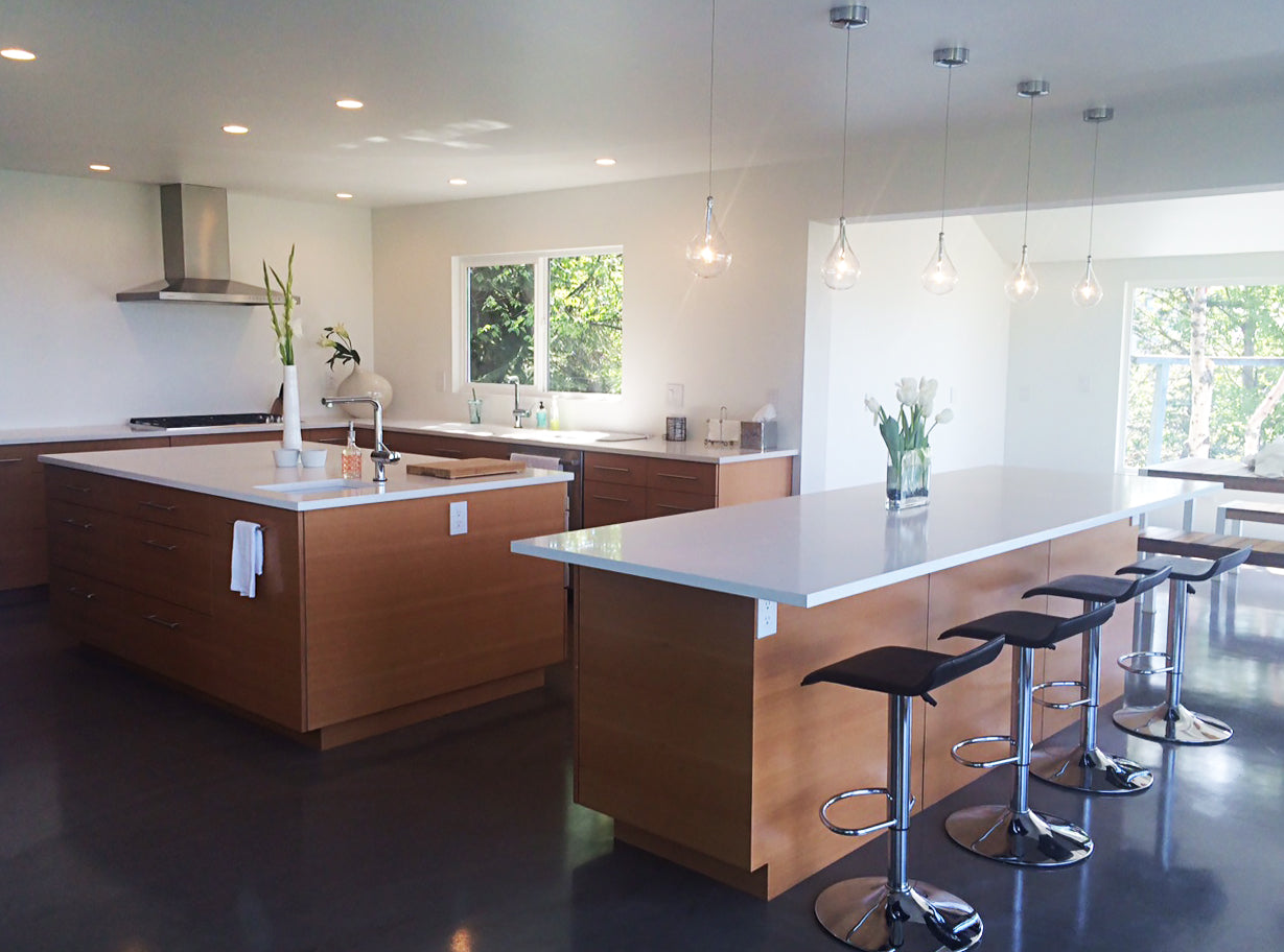 Seashell by Pental Quartz available at Aqua Kitchen