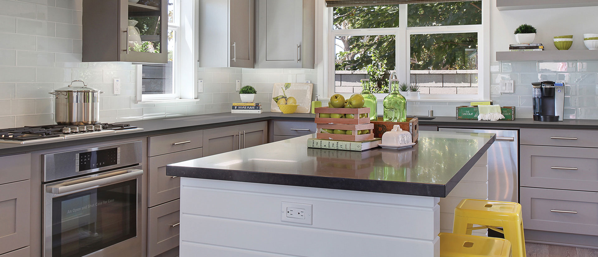 Shadow Gray by MSI Surfaces available at Aqua Kitchen