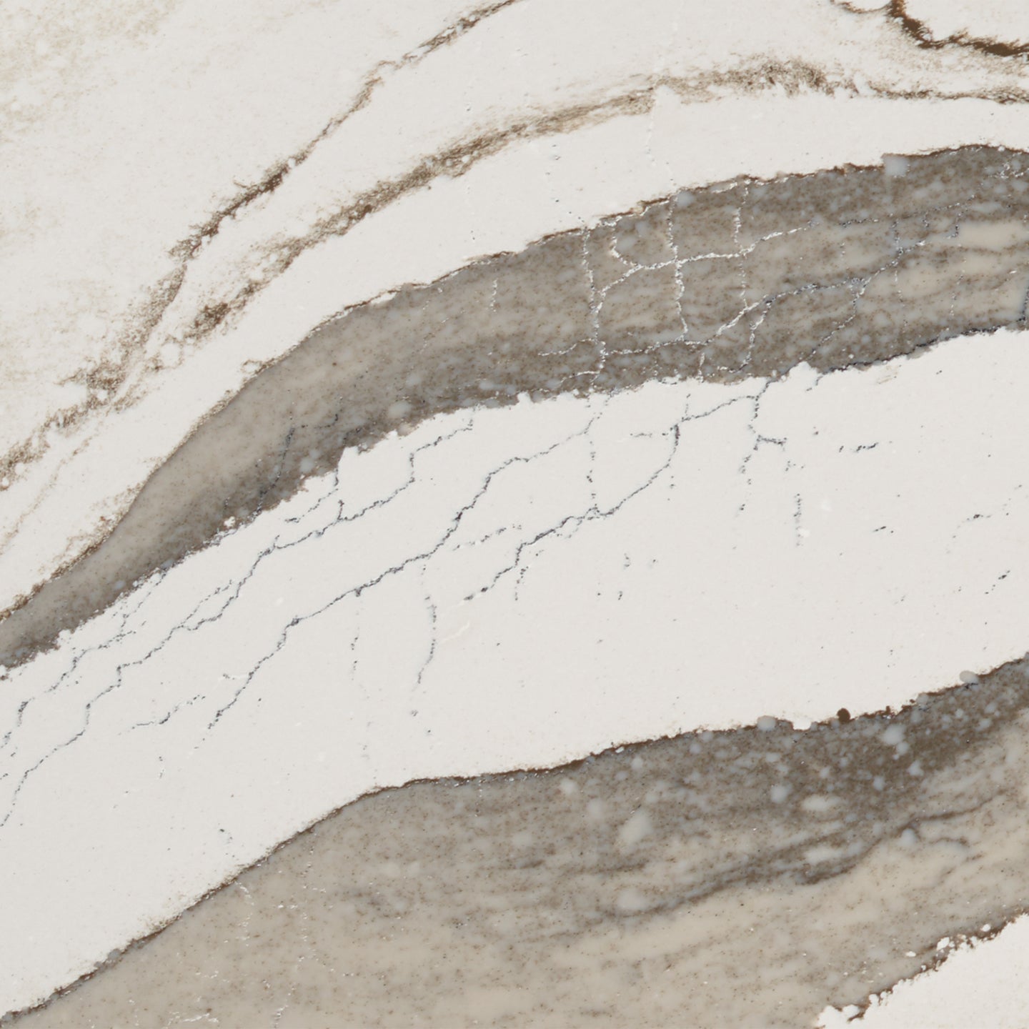 Skara Brae® Quartz Sample by Cambria available at Aqua Kitchen