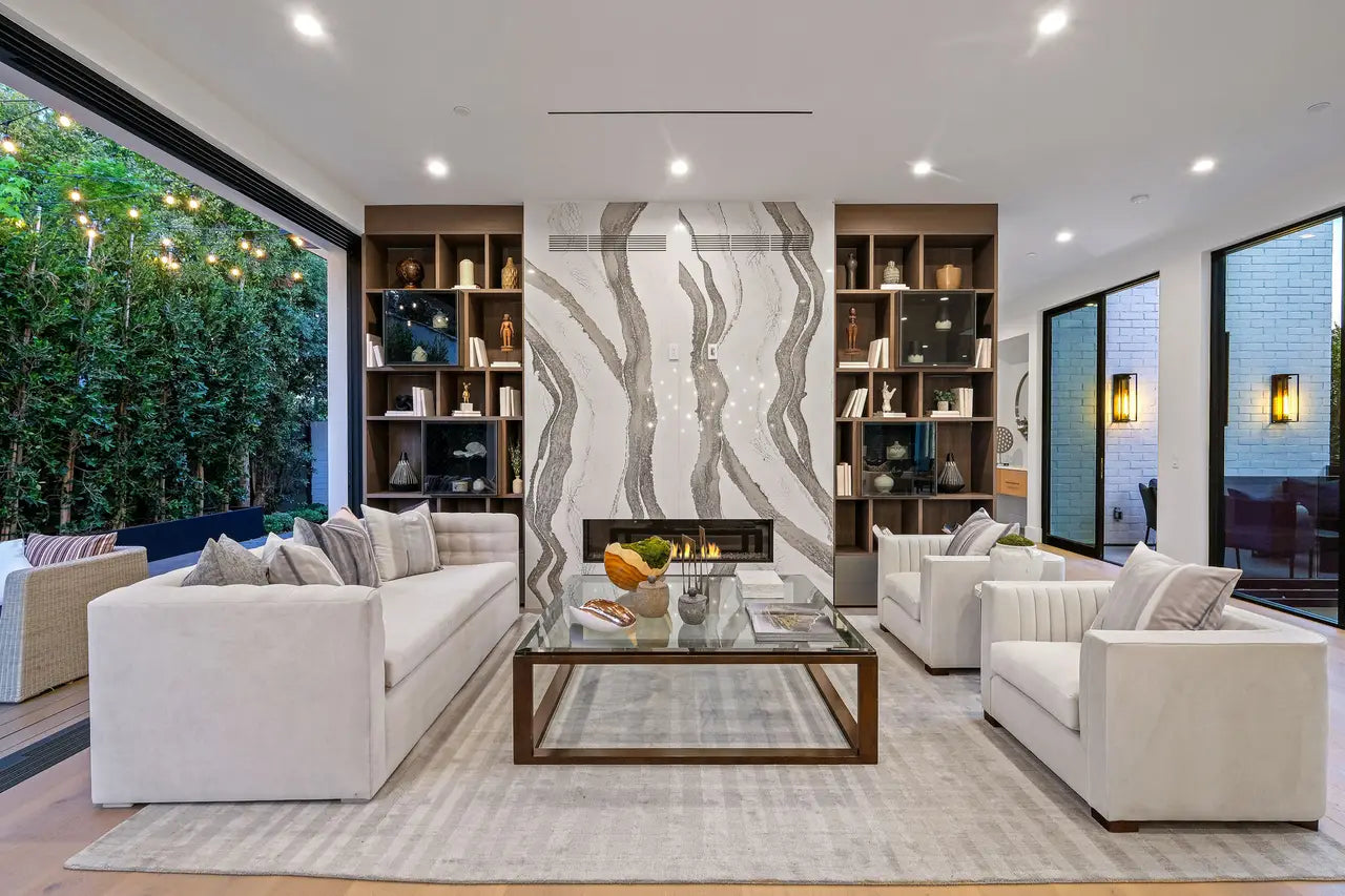 Skara Brae® Quartz Sample by Cambria available at Aqua Kitchen