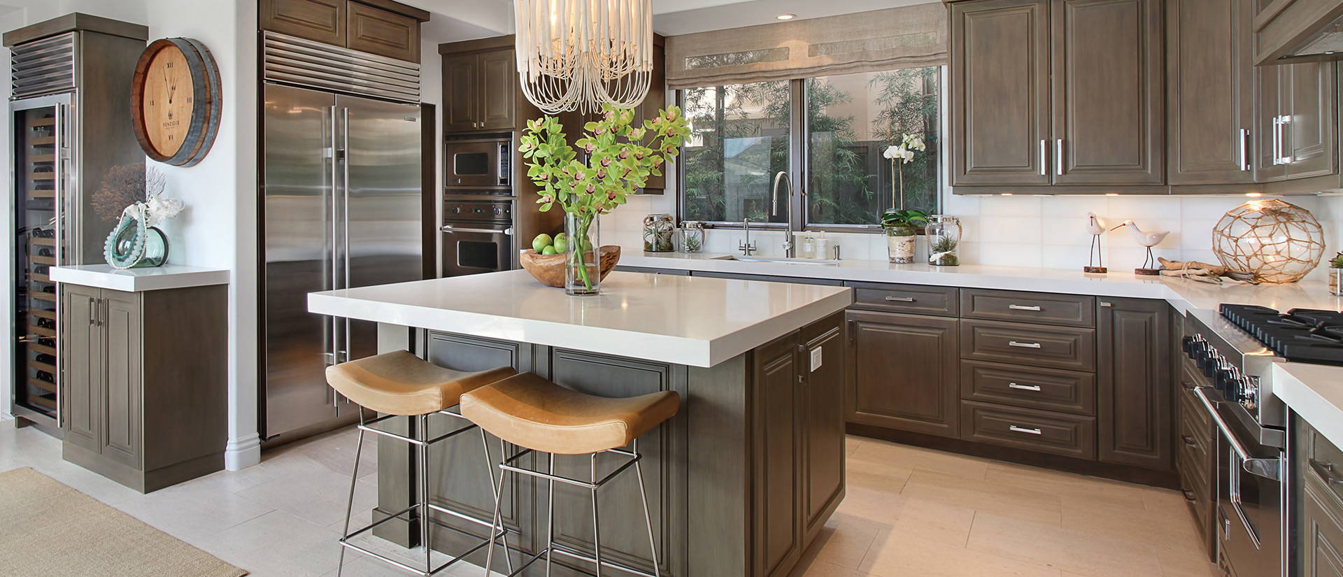 Snow White by MSI Surfaces available at Aqua Kitchen