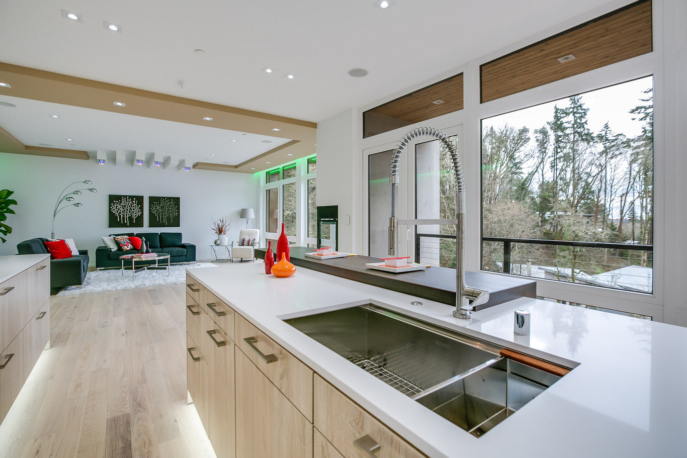 Super White by Pental Quartz available at Aqua Kitchen