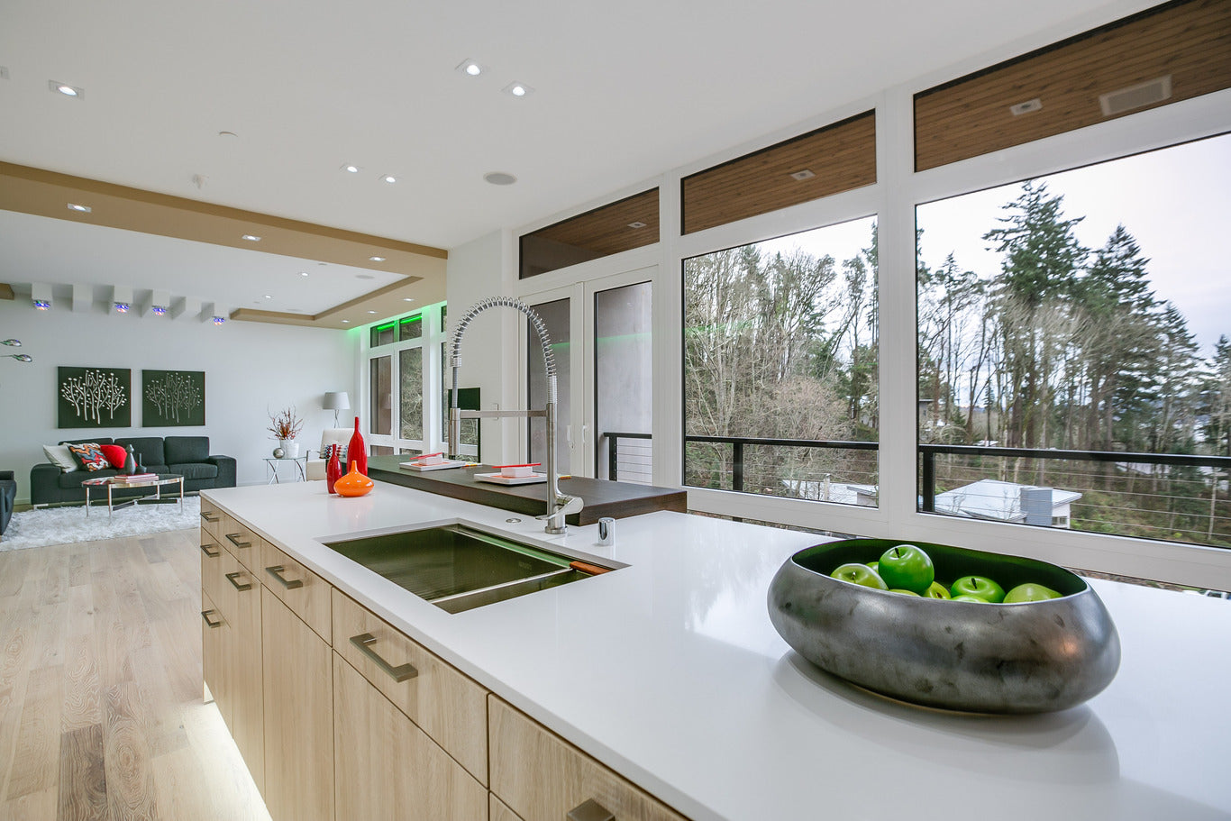 Super White by Pental Quartz available at Aqua Kitchen