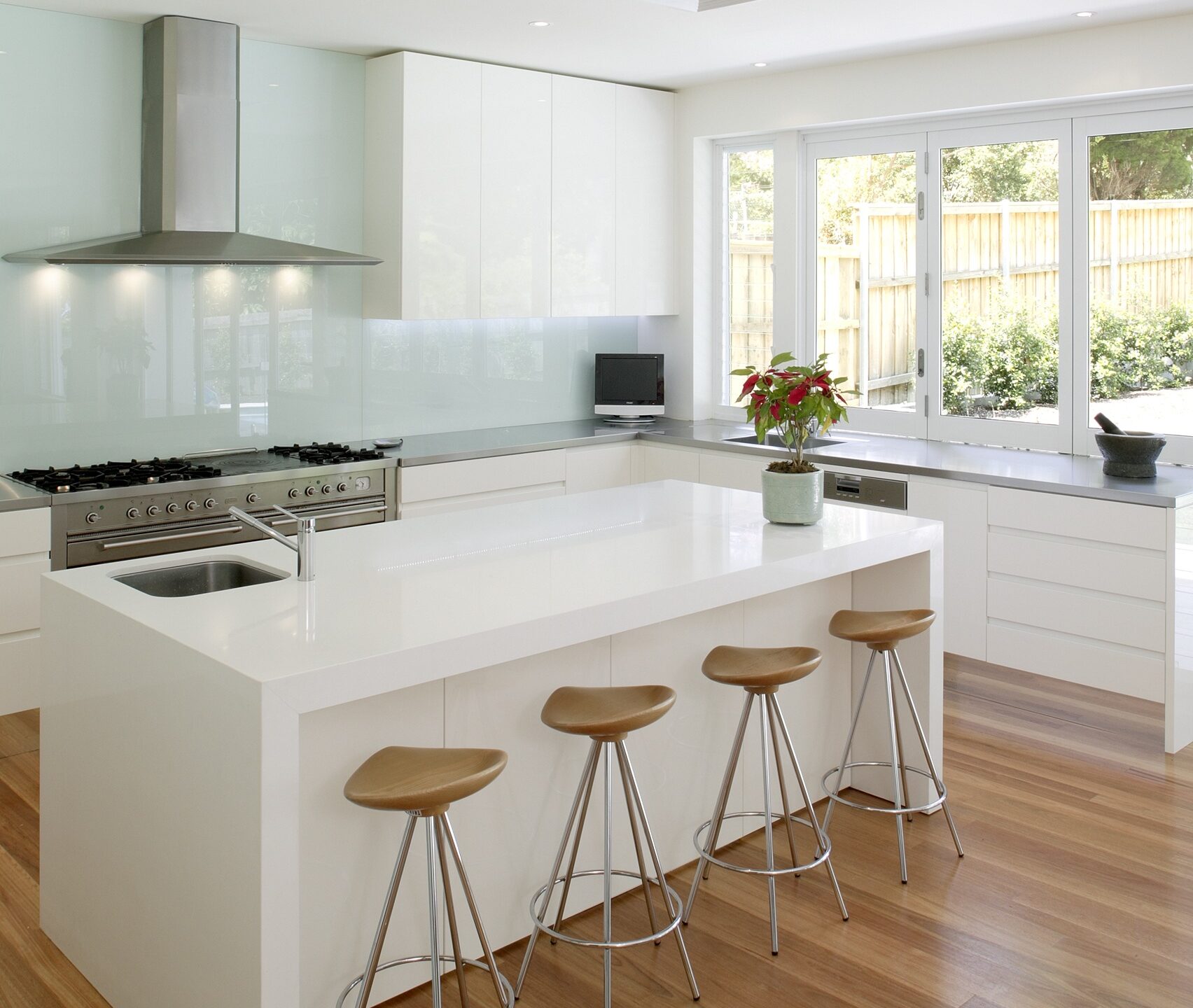 Super White by Pental Quartz available at Aqua Kitchen