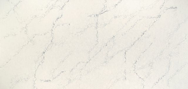 Sutherland™ Quartz Sample by Cambria available at Aqua Kitchen