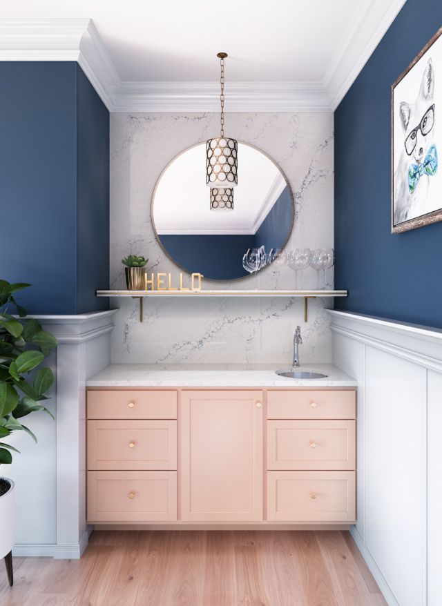 Sutherland™ Quartz Sample by Cambria available at Aqua Kitchen