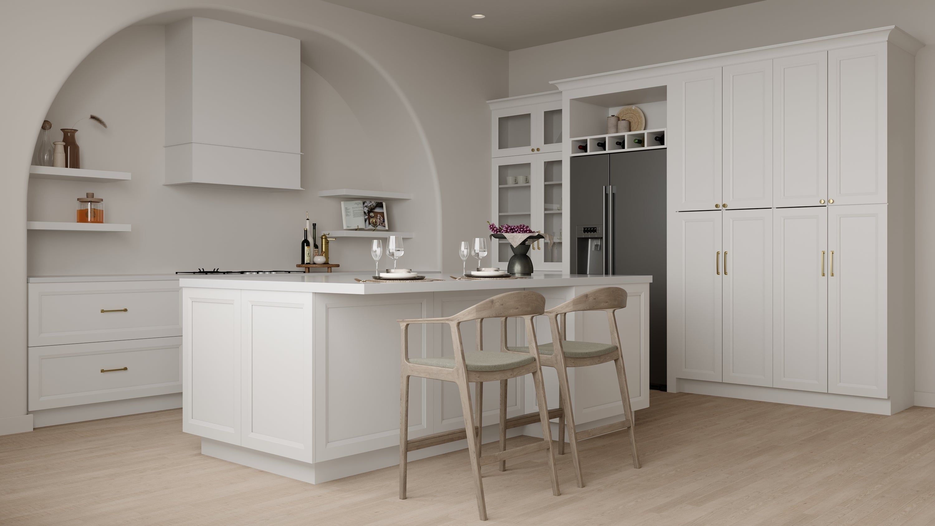 Sydney - Sahara by CNC Cabinetry available at Aqua Kitchen