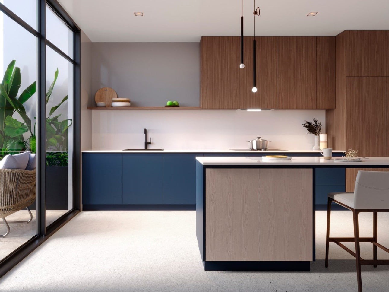 Syncron by CNC Cabinetry available at Aqua Kitchen