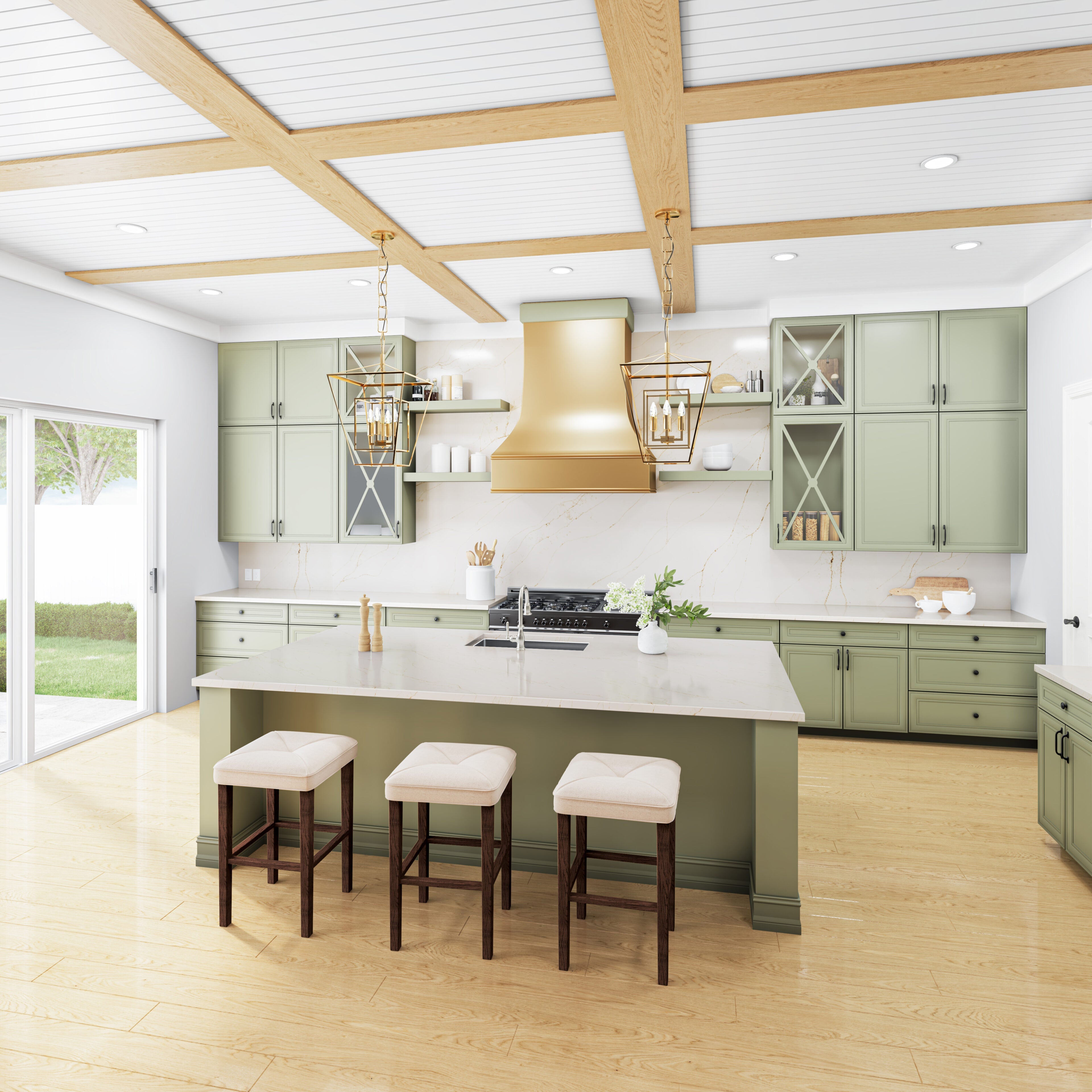 Tramonto by Pental Quartz available at Aqua Kitchen