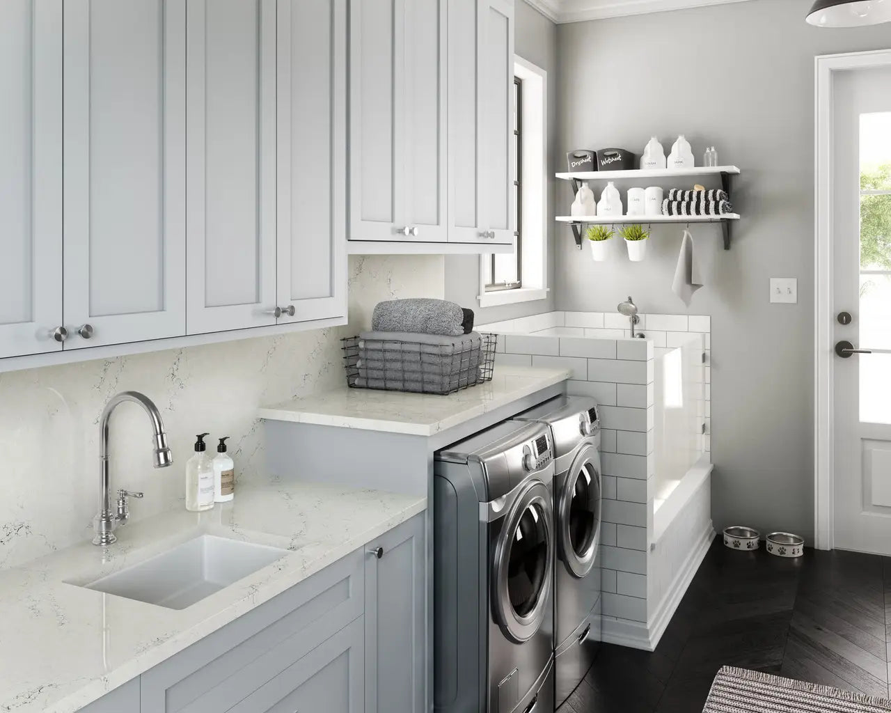 Travella™ Quartz Sample by Cambria available at Aqua Kitchen