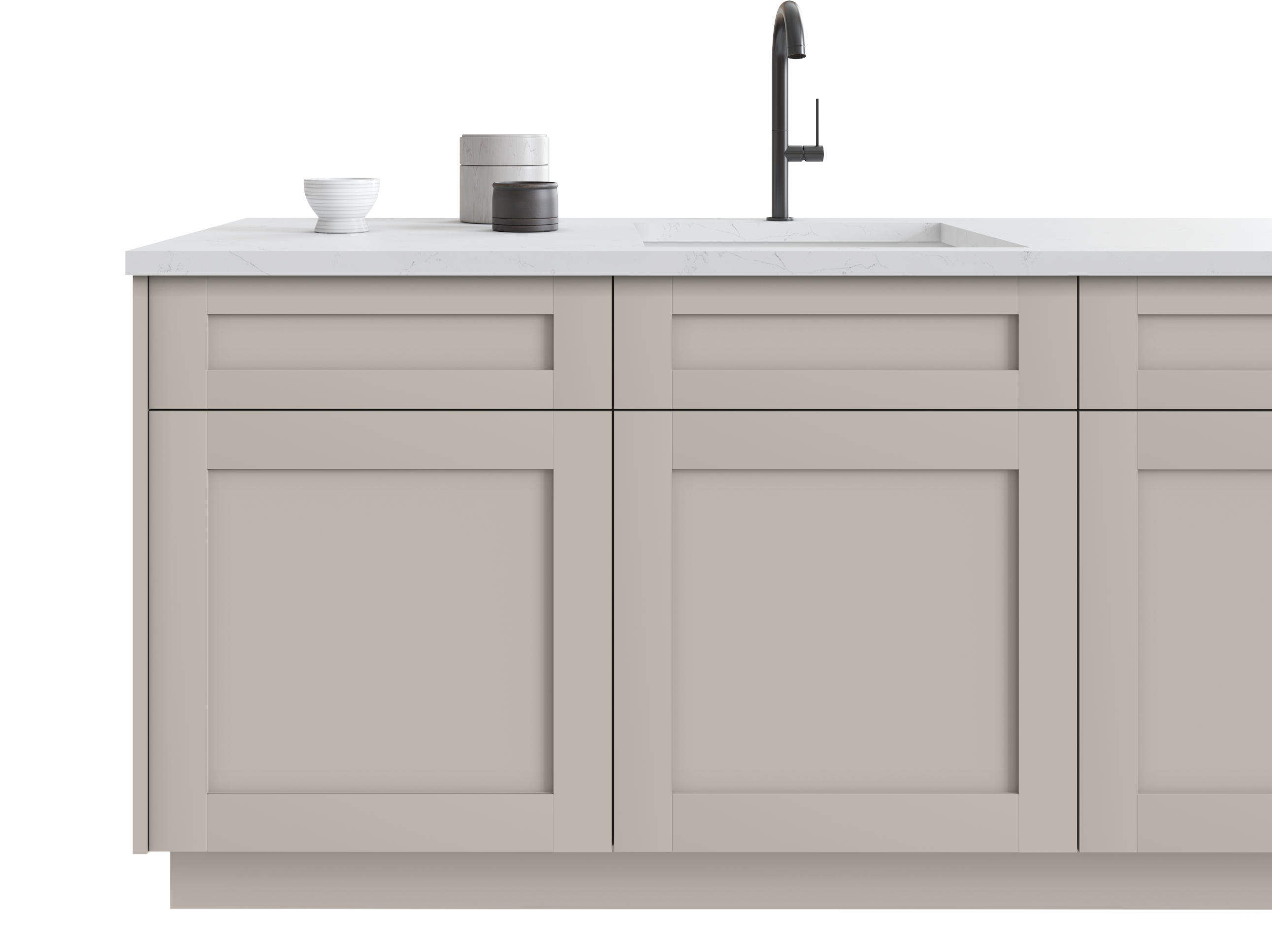 Tuscany - Cashmere by Fabuwood available at Aqua Kitchen