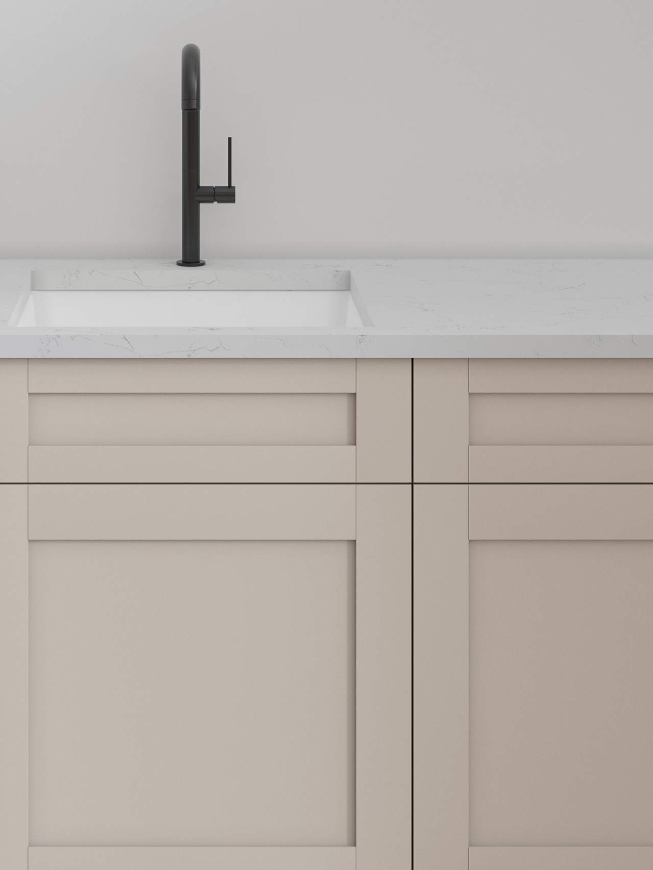Tuscany - Cashmere by Fabuwood available at Aqua Kitchen