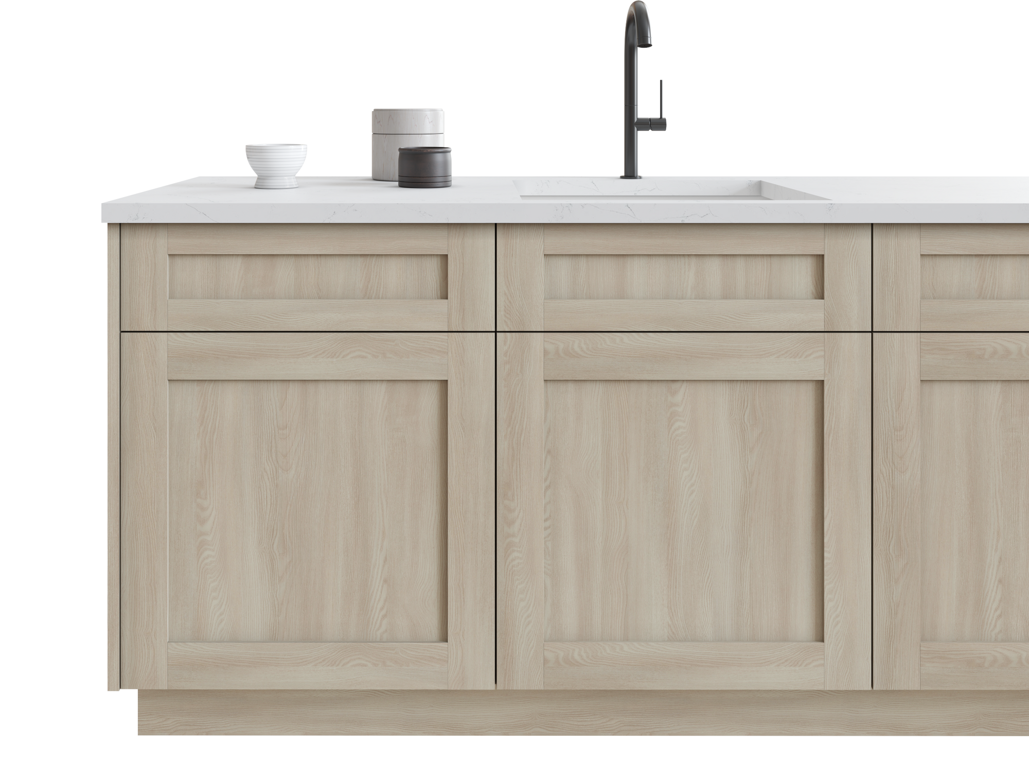 Tuscany - Como Ash 1 by Fabuwood available at Aqua Kitchen