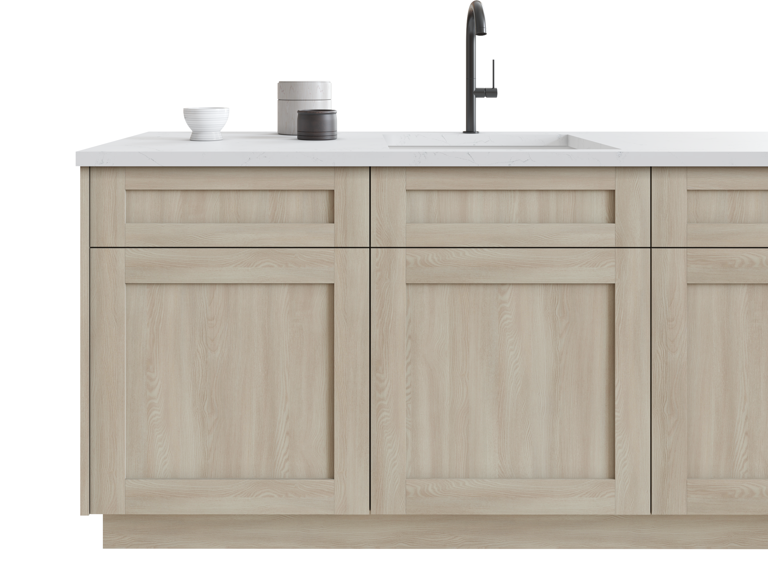 Tuscany - Como Ash 1 by Fabuwood available at Aqua Kitchen