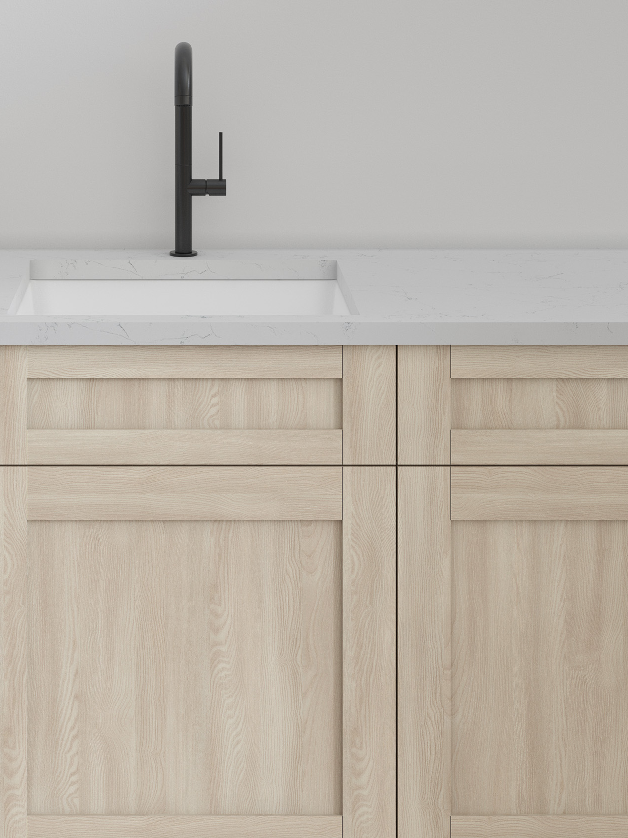 Tuscany - Como Ash 1 by Fabuwood available at Aqua Kitchen