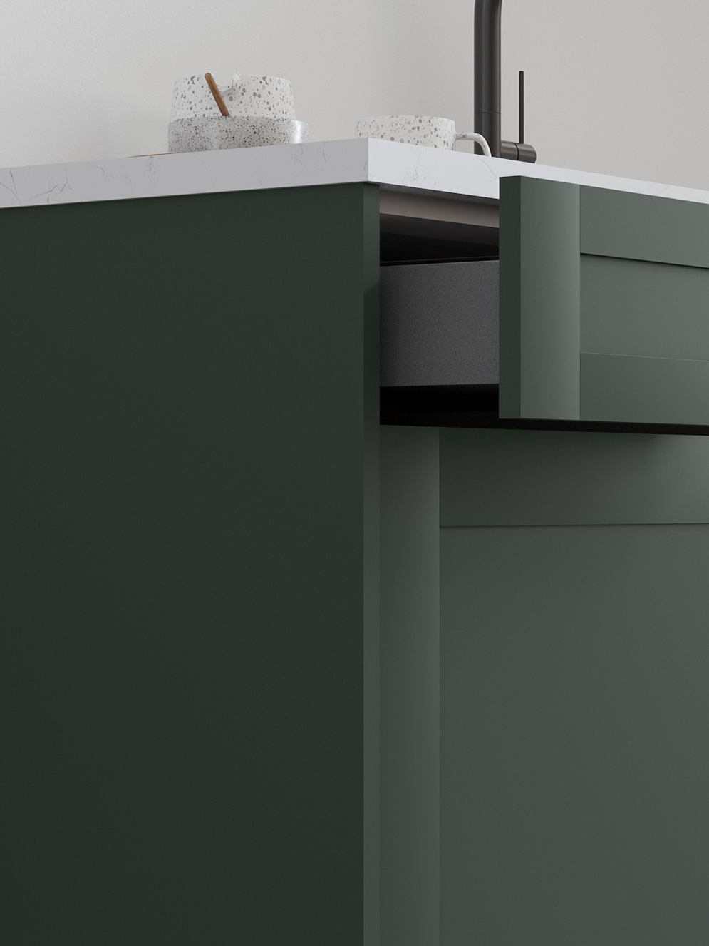 Tuscany - Verde Salvia by Fabuwood available at Aqua Kitchen