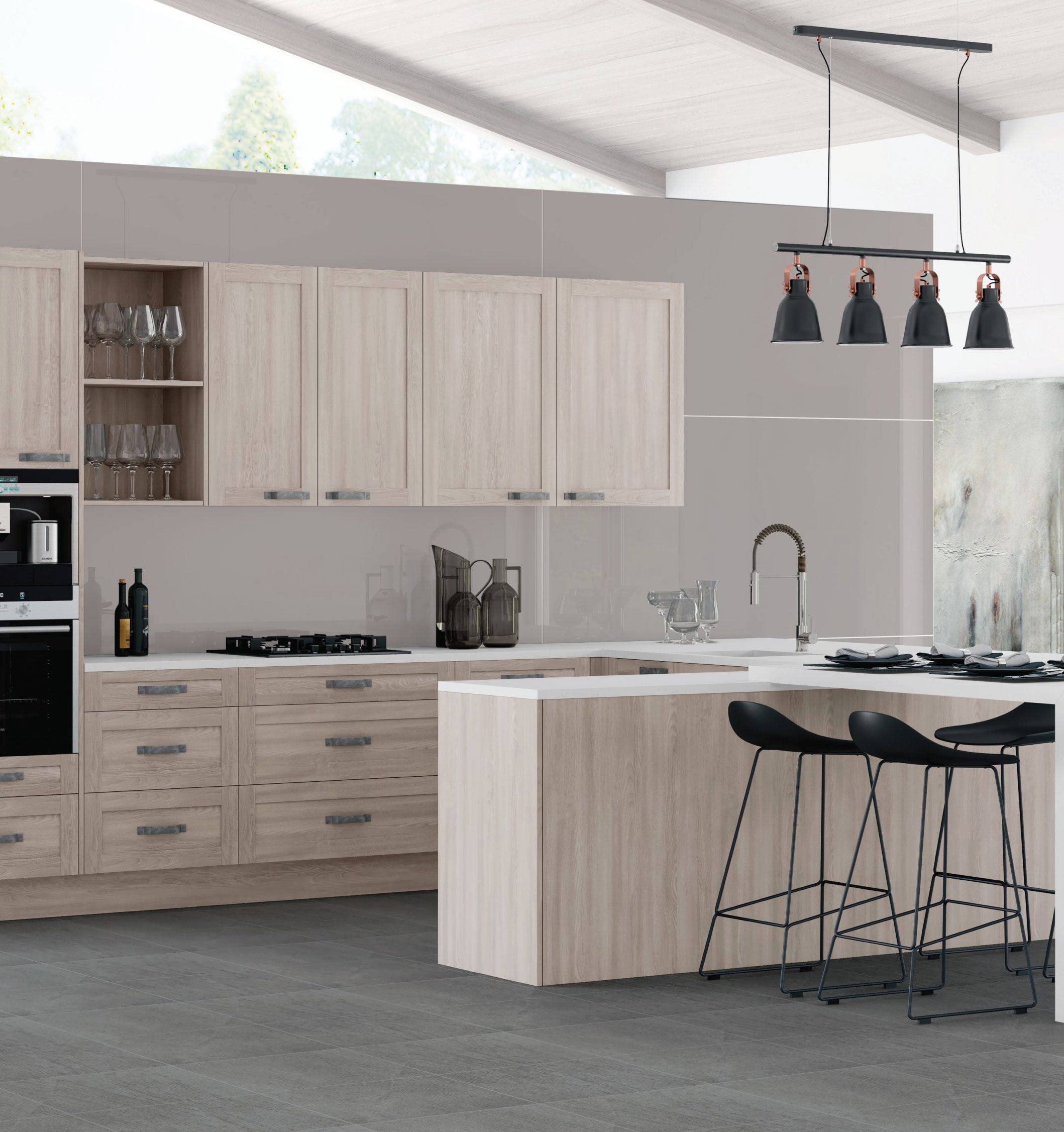 Tuscany - Verde Salvia by Fabuwood available at Aqua Kitchen