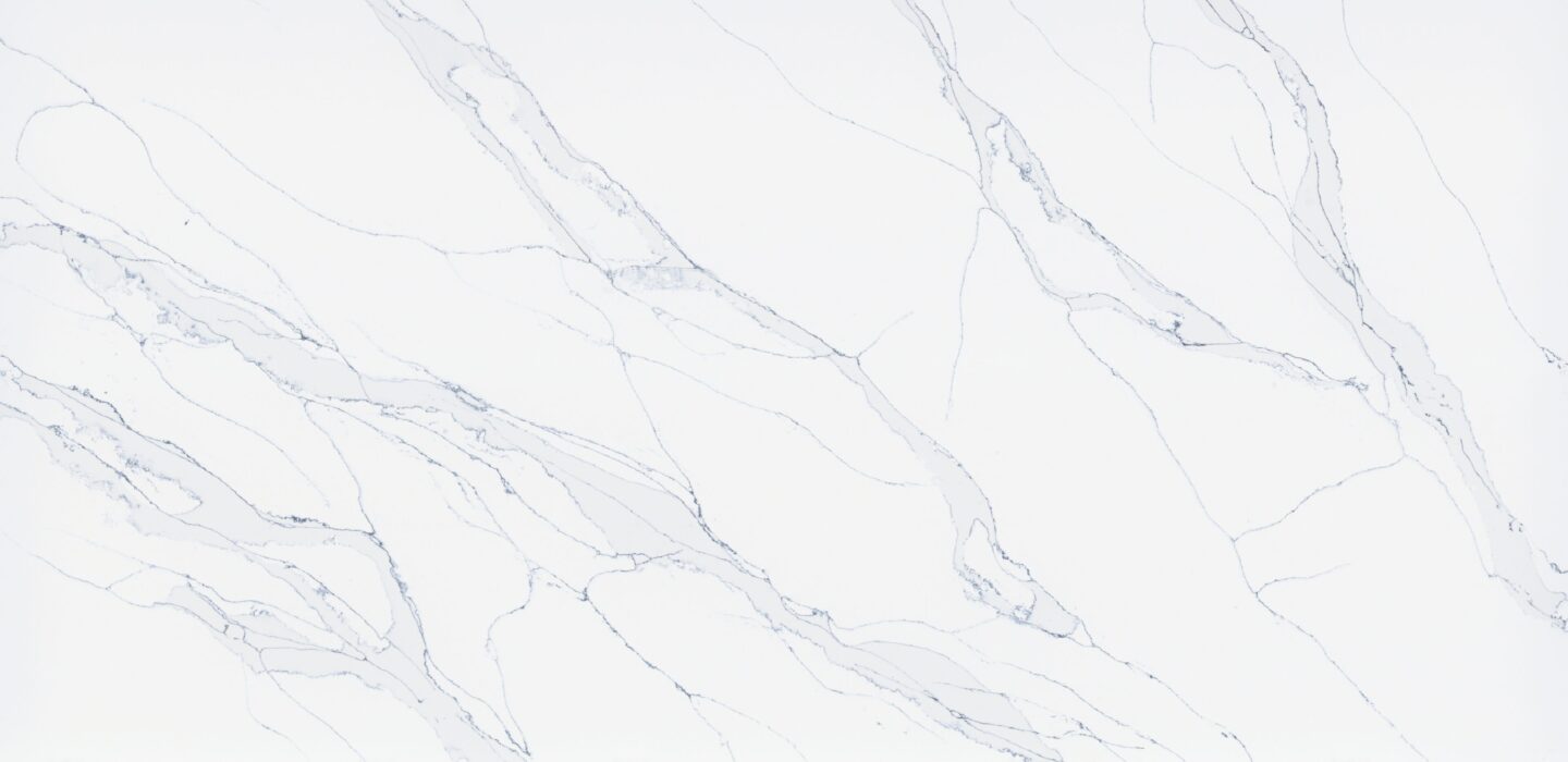 Unique Calacatta Blue by Pental Quartz available at Aqua Kitchen