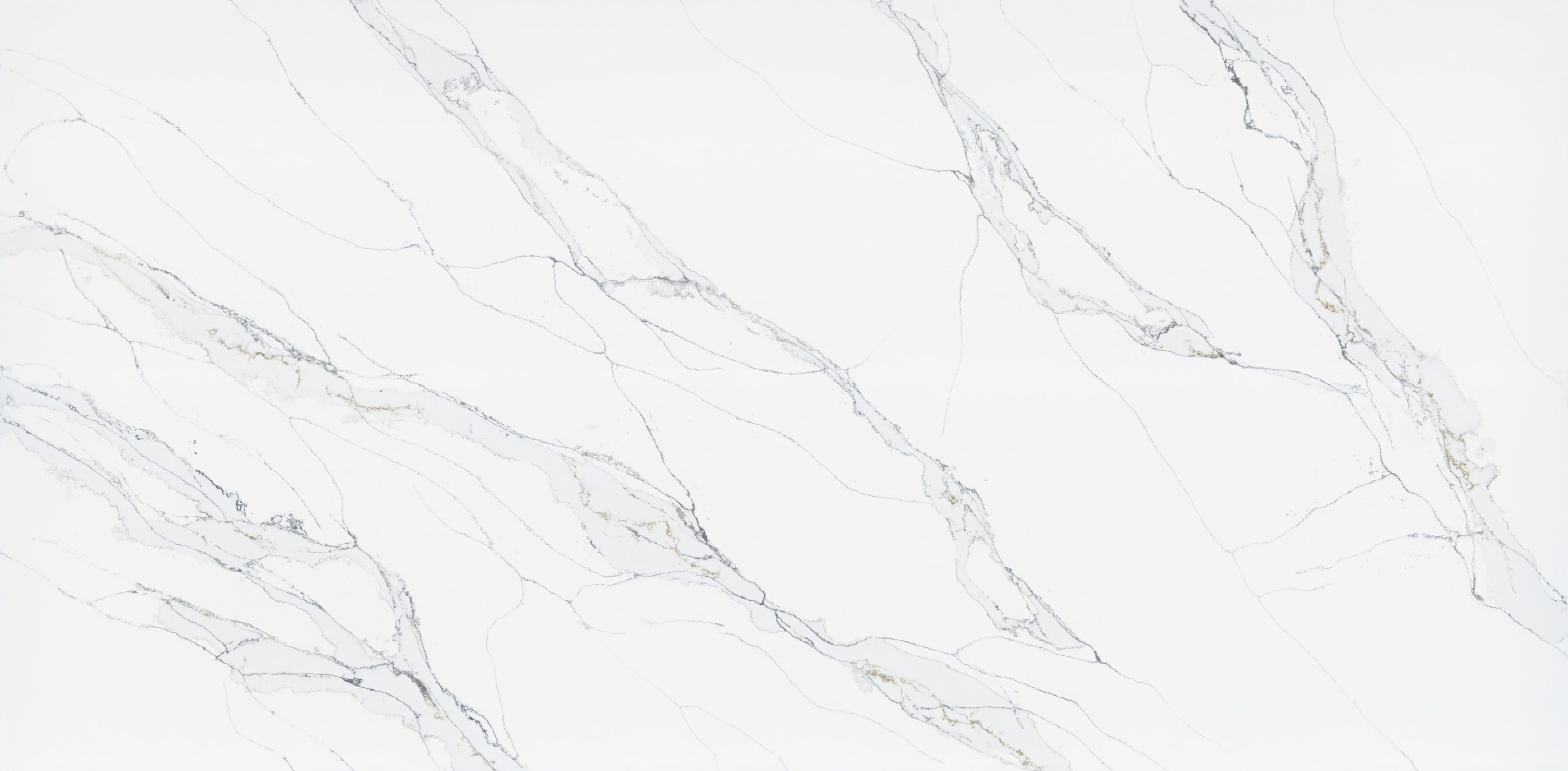 Unique Calacatta Macchia Vecchia by Pental Quartz available at Aqua Kitchen