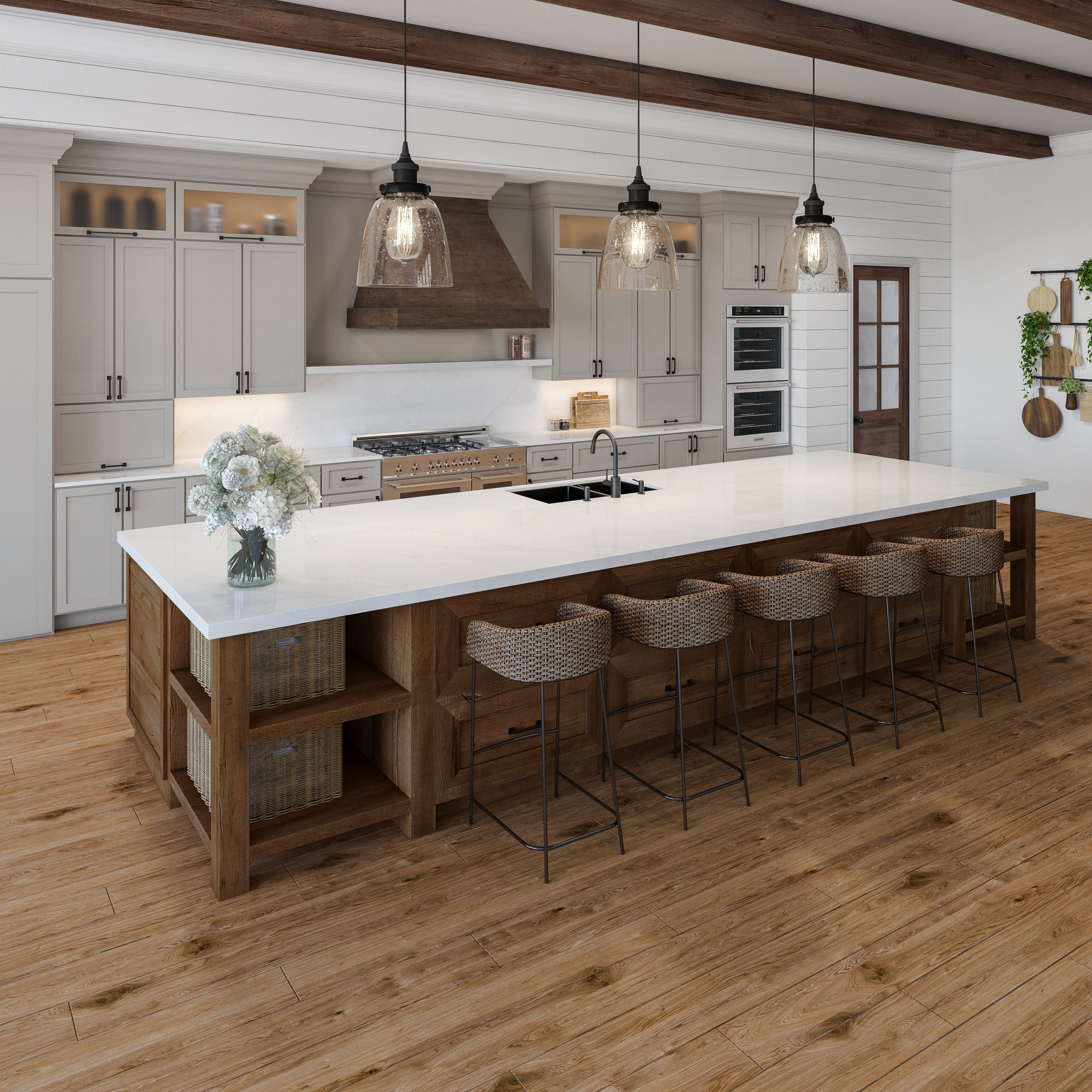Valla Gold® by Pental Quartz available at Aqua Kitchen