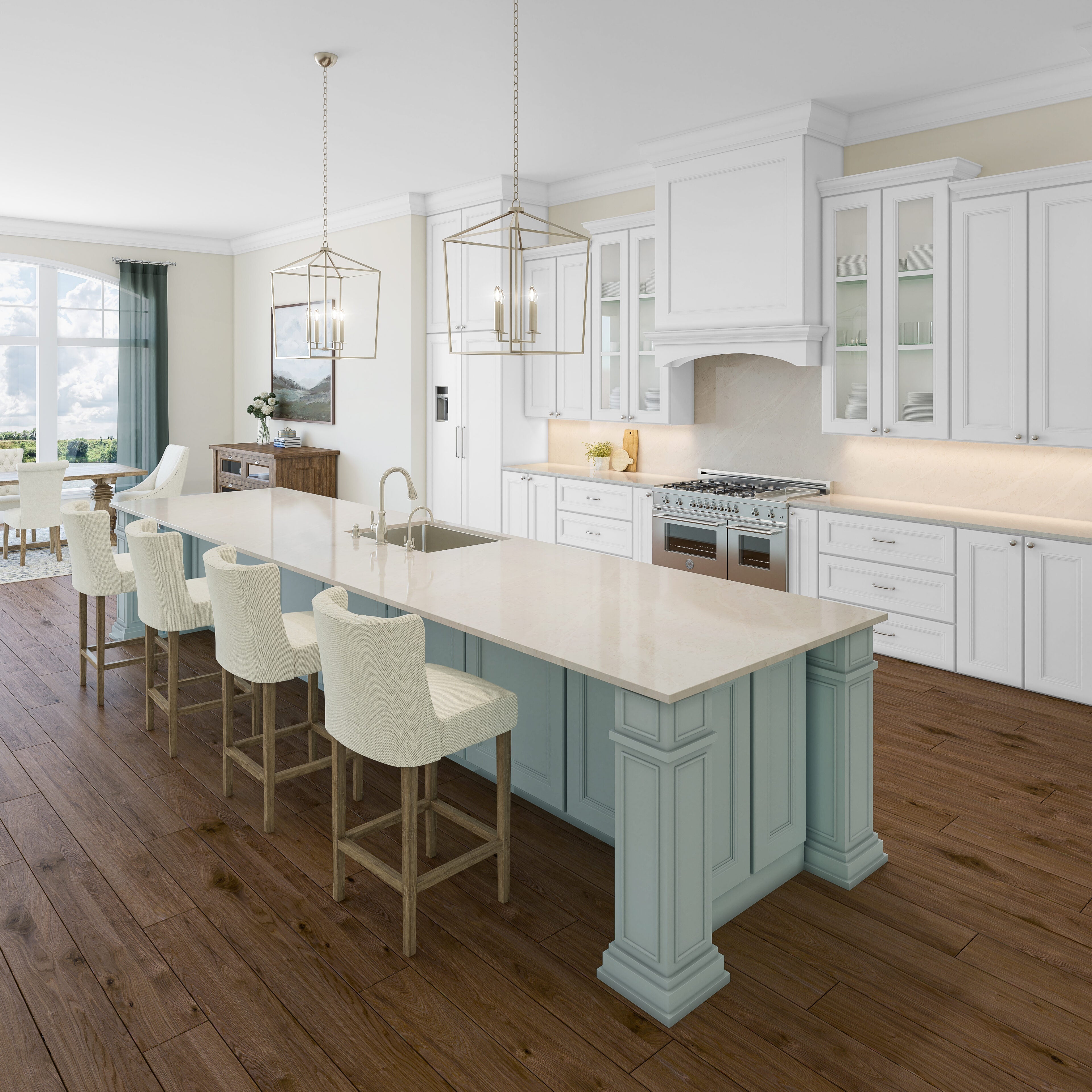 Venus by Pental Quartz available at Aqua Kitchen