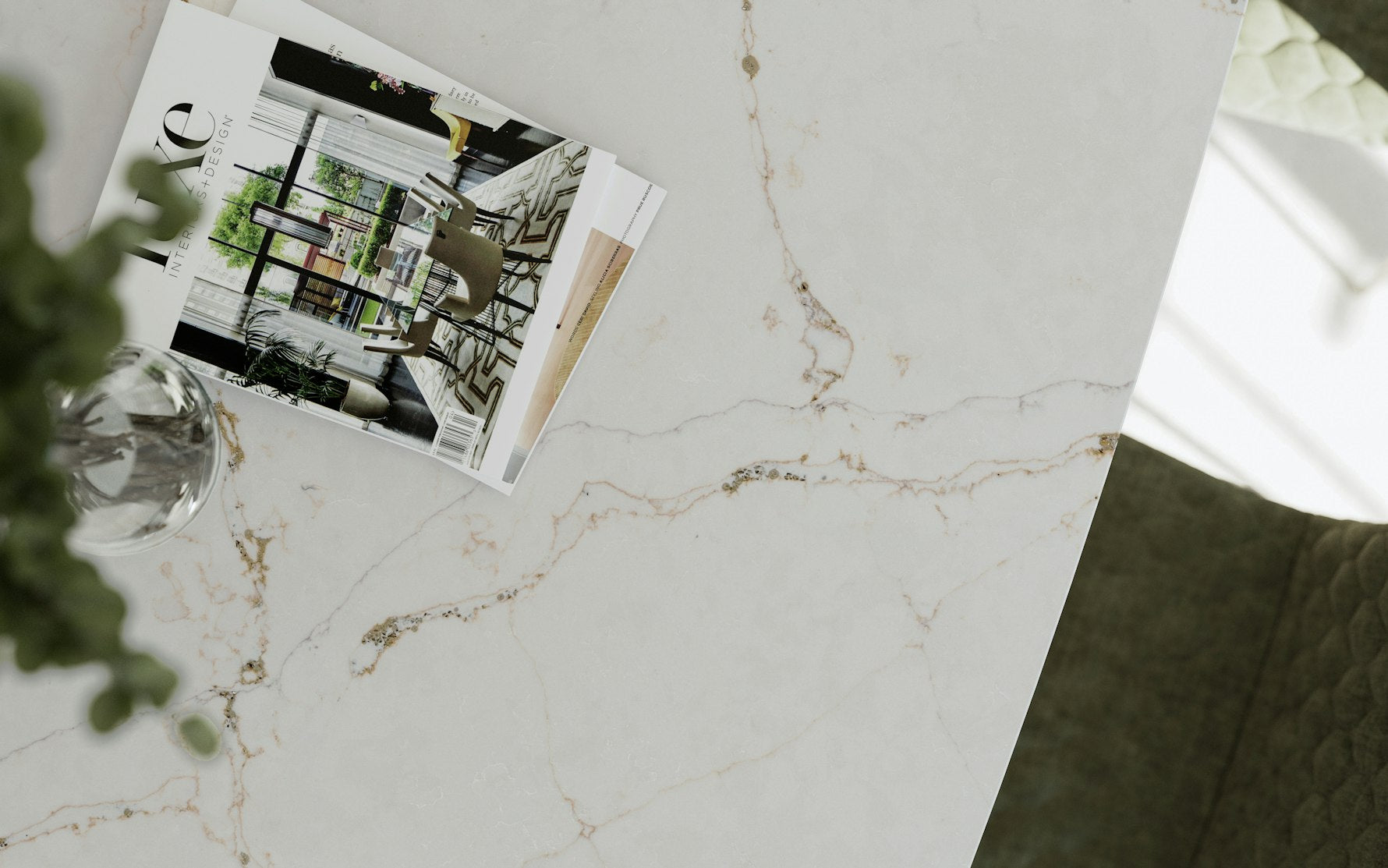 Versailles Ivory by Silestone available at Aqua Kitchen