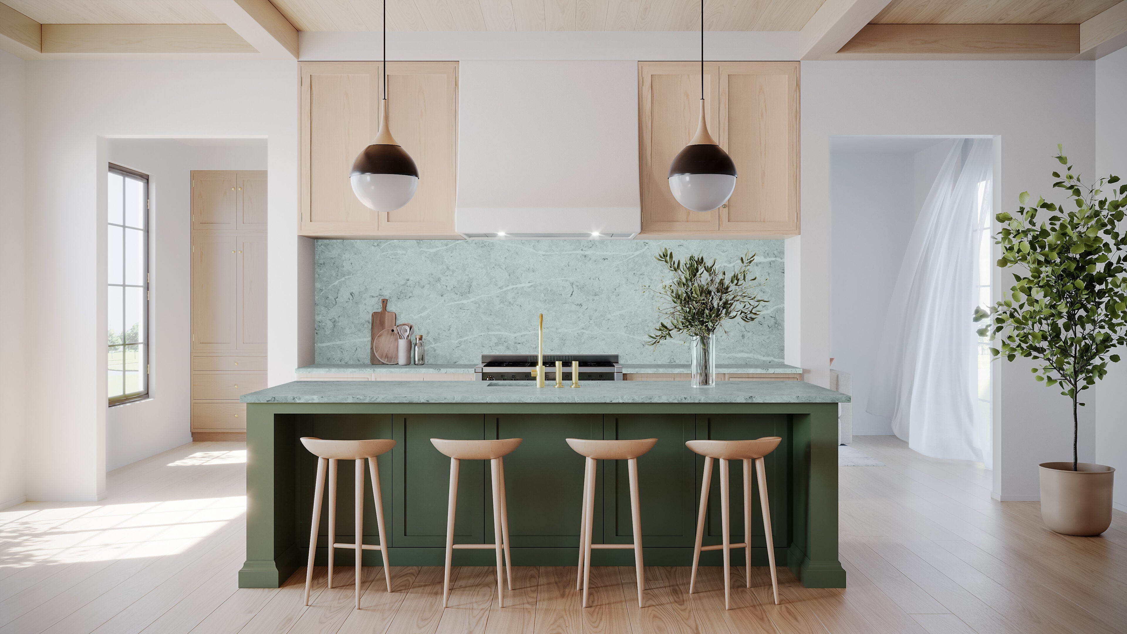 Vezzano by Pental Quartz available at Aqua Kitchen