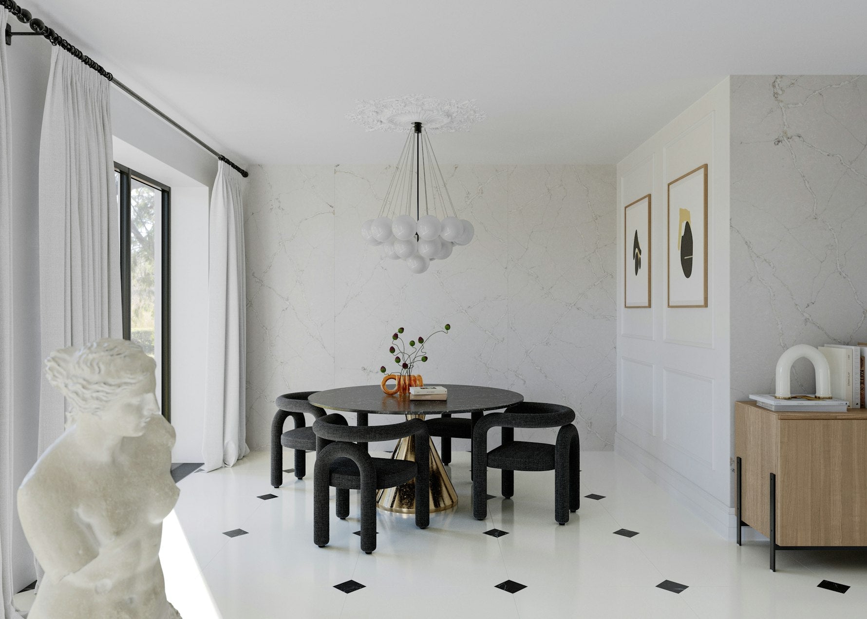 Victorian Silver by Silestone available at Aqua Kitchen