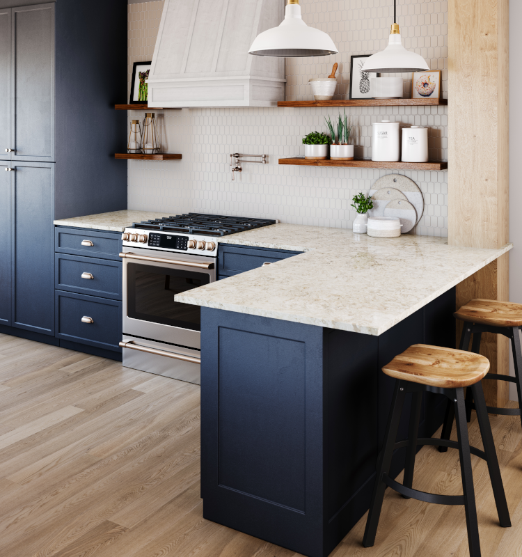 Warwick™ Quartz Sample by Cambria available at Aqua Kitchen