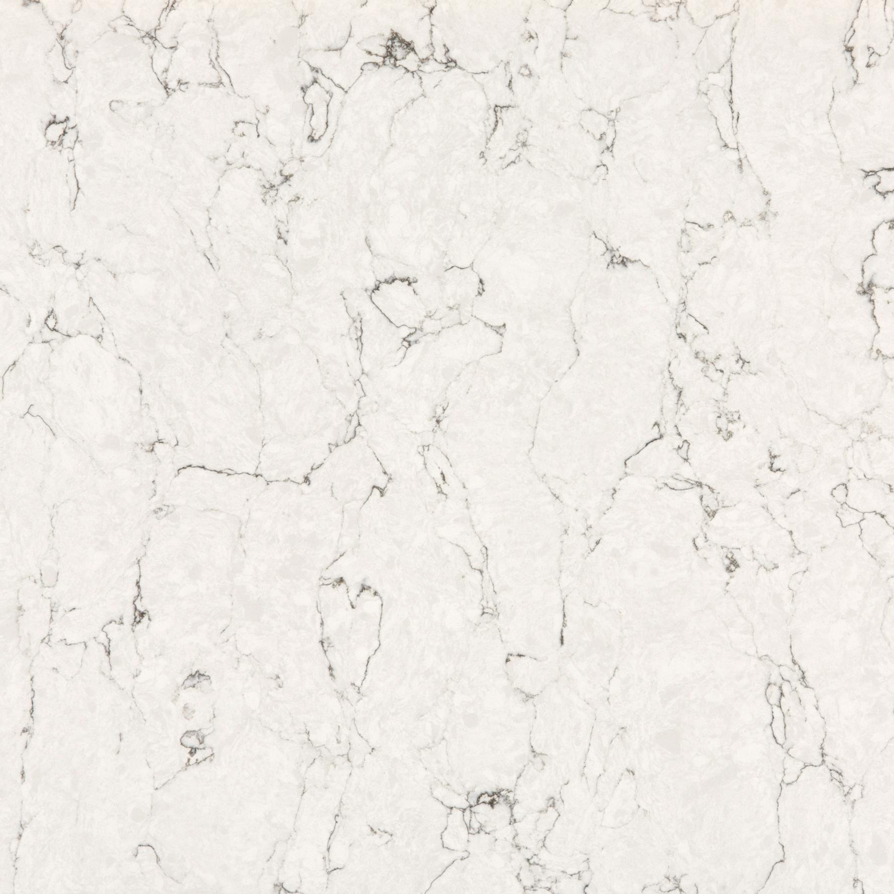 White Arabesque by Silestone available at Aqua Kitchen