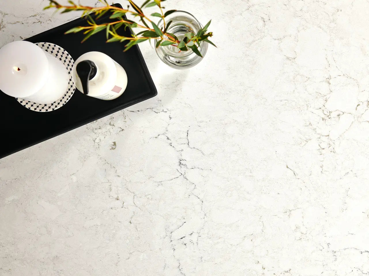 Whitendale™ Quartz Sample by Cambria available at Aqua Kitchen