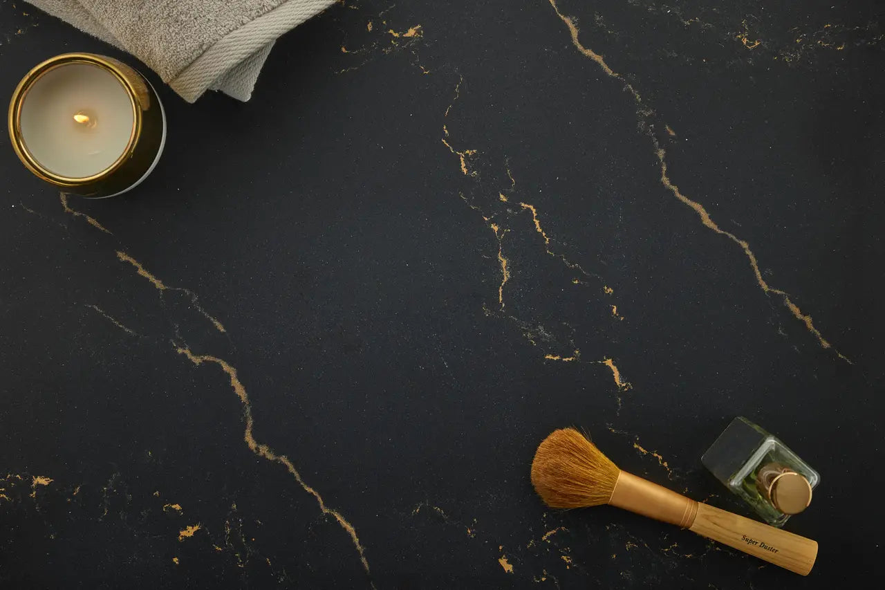 Woodcroft™ Quartz Sample by Cambria available at Aqua Kitchen