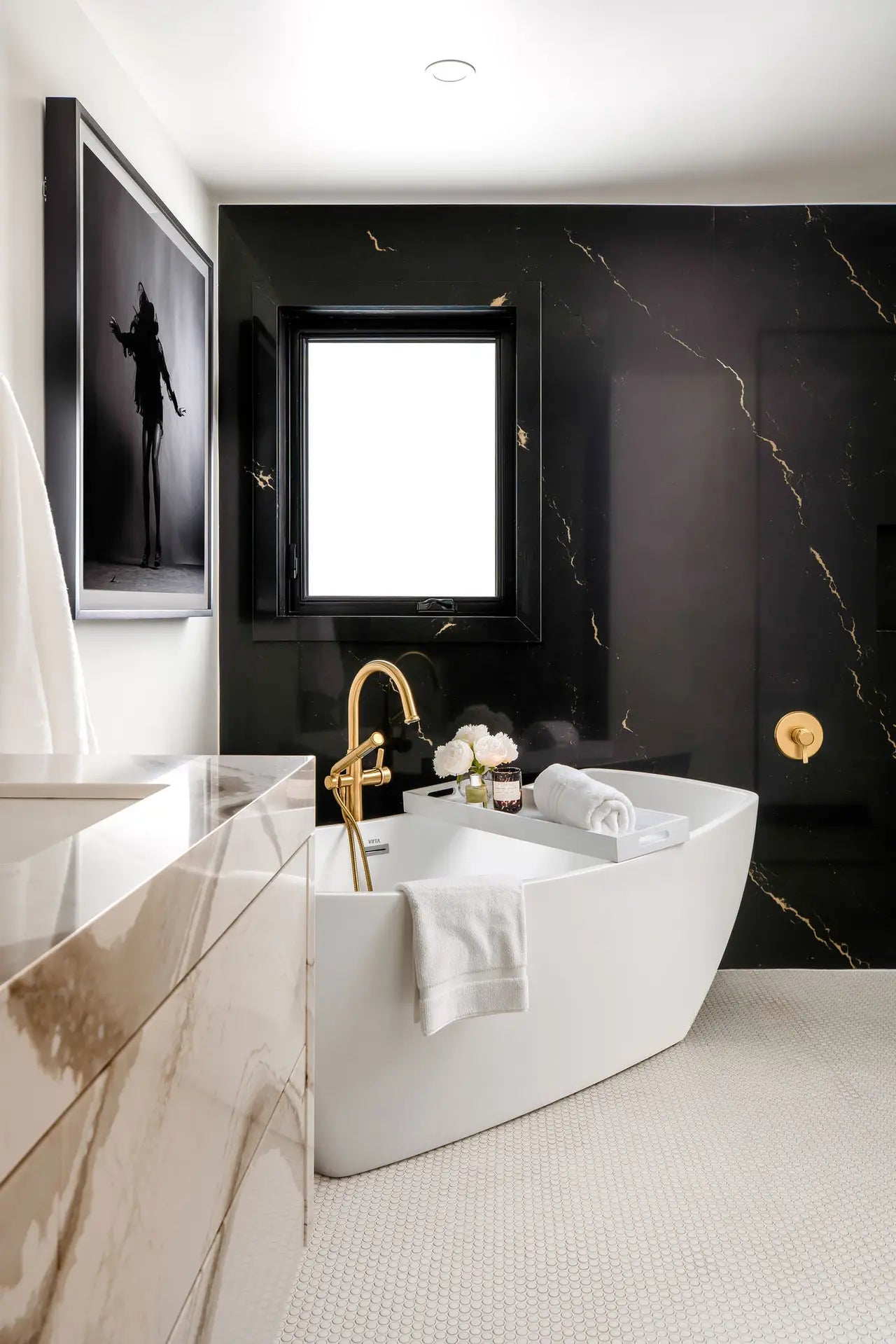 Woodcroft™ Quartz Sample by Cambria available at Aqua Kitchen
