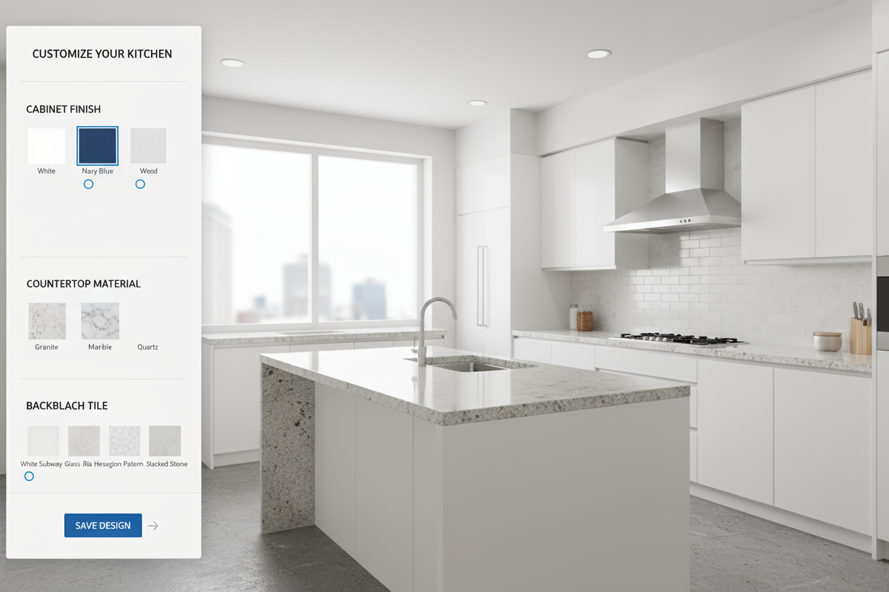 Create Your Dream Kitchen with Our Interactive Visualizer Tool