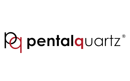 Pentalquartz logo on a white background