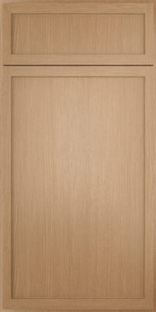 Elegant Petit Oak cabinet door with a sleek frame and clean lines, perfect for modern interior design.