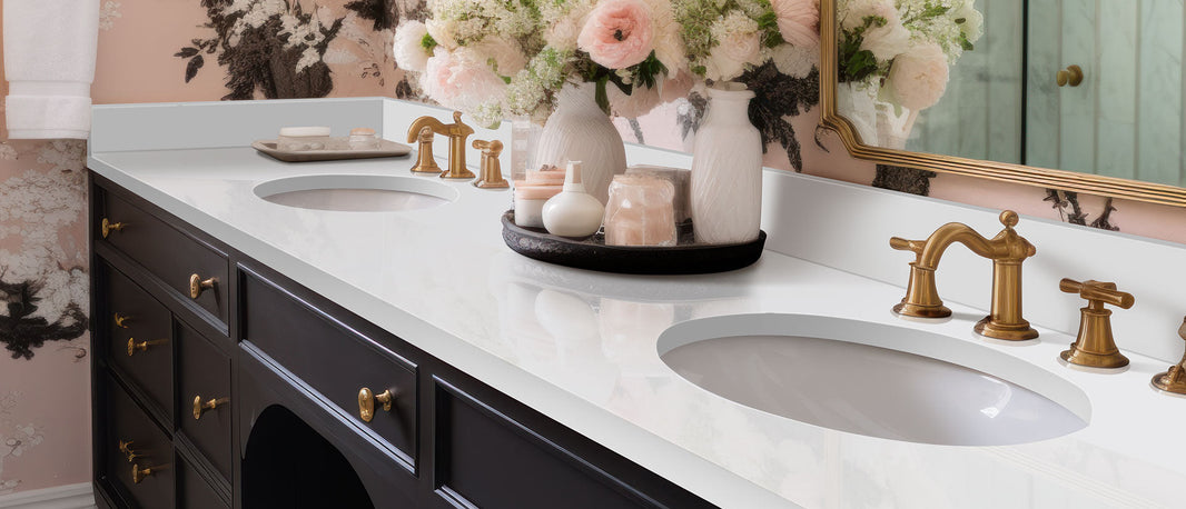 Pure White Quartz Countertop Sale